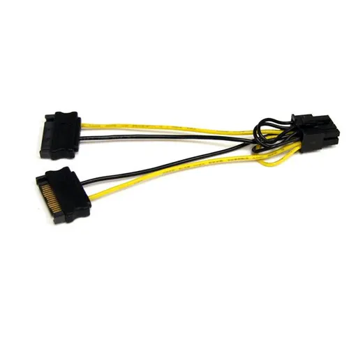 StarTech.com SATPCIEX8ADP wewnętrzny kabel zasilający 0,15 m
