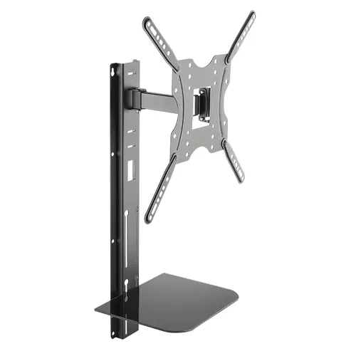 LogiLink BP0048 uchwyt do telewizorów 139,7 cm (55") Czarny, Stal nierdzewna