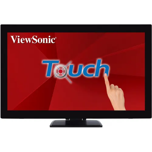 Viewsonic TD2760 monitor komputerowy 68,6 cm (27") 1920 x 1080 px Full HD LED Ekran dotykowy Przeznaczony dla wielu użytkowników Czarny