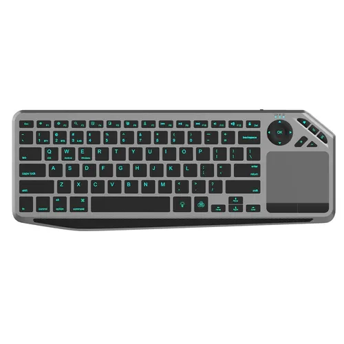 Techly ICTB9801TB klawiatura Uniwersalne RF Wireless + Bluetooth QWERTY US English Czarny