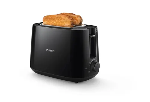 Philips Daily Collection HD2581/90 toster 8 2 kaw. 830 W Czarny