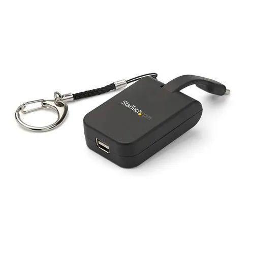 StarTech.com CDP2MDPFC zewnętrzna karta graficzna usb 7680 x 4320 px Czarny