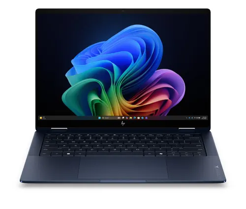 HP EliteBook X Flip G2i 14 inch Notebook Next Gen AI PC Copilot+ PC Hybryda (2w1) 35,6 cm (14") Ekran dotykowy WUXGA 32 GB LPDDR5x-SDRAM 512 GB SSD Wi-Fi 7 (802.11be) Windows 11 Pro Niebieski