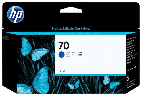 HP 70 wkład atramentowy niebieski 130 ml