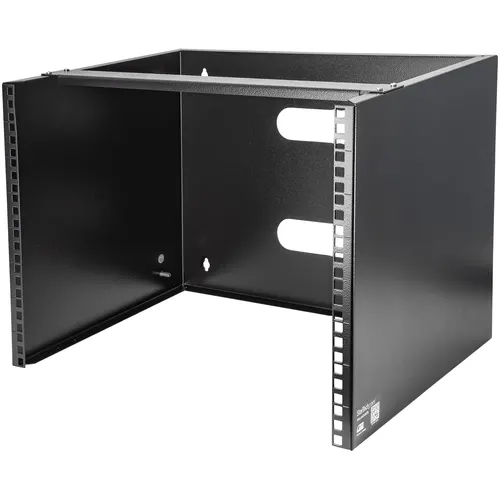 StarTech.com WALLMOUNT8 stojak 8U Szafa wisząca Czarny