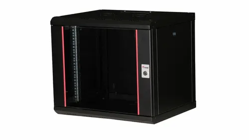 Equip EPM-09-6045-B-CBAA stojak 9U Szafa wisząca Czarny