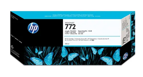 HP Czarny fotograficzny wkład atramentowy 772 DesignJet 300 ml