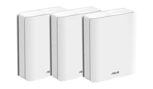 ASUS BQ16 Trójpasmowy (2,4 GHz / 5 GHz / 6 GHz) Wi-Fi 7 (802.11be) Biały 3 Wewnętrzny