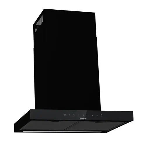 Gorenje WHT66236B Naścienny Czarny 469 m³/h
