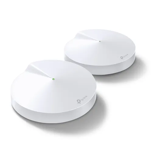 TP-Link Deco M5 (2-Pack) Dual-band (2.4 GHz/5 GHz) Wi-Fi 5 (802.11ac) Biały Wewnętrzny