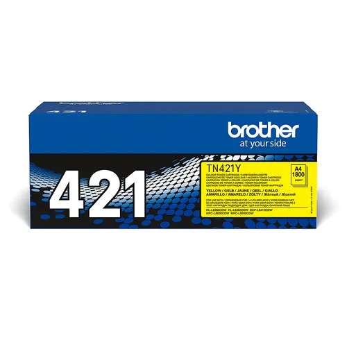 Brother TN-421Y kaseta z tonerem 1 szt. Oryginalny Żółty