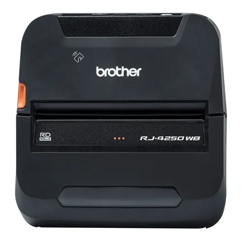 Brother RJ-4250WB drukarka etykiet 203 x 203 DPI 127 mm/s Przewodowy i Bezprzewodowy Wi-Fi Bluetooth
