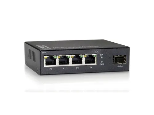 LevelOne GEU-0521 przełącznik sieciowy Nie zarządzany Gigabit Ethernet (10/100/1000) Szary