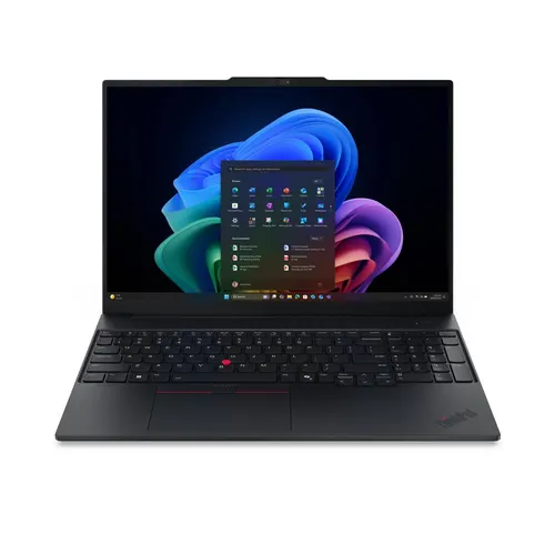 Lenovo ThinkPad E16 Gen 4 (Intel) Copilot+ PC Intel Core Ultra 7 355 Laptop 40,6 cm (16") WUXGA 32 GB DDR5-SDRAM 1 TB SSD Wi-Fi 7 (802.11be) Windows 11 Pro Czarny Angielski