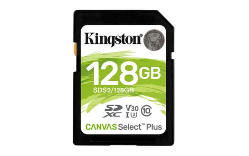 Kingston Technology Canvas Select Plus 128 GB SDXC UHS-I Klasa 10
