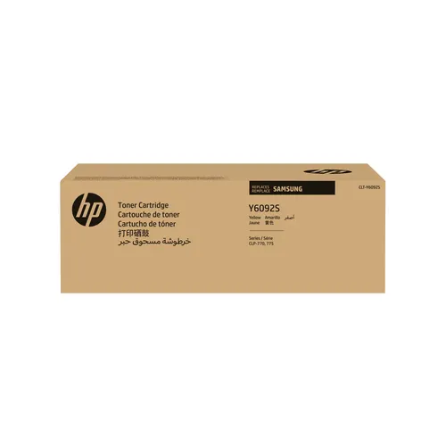 Samsung Oryginalny żółty toner HP CLT-Y6092S