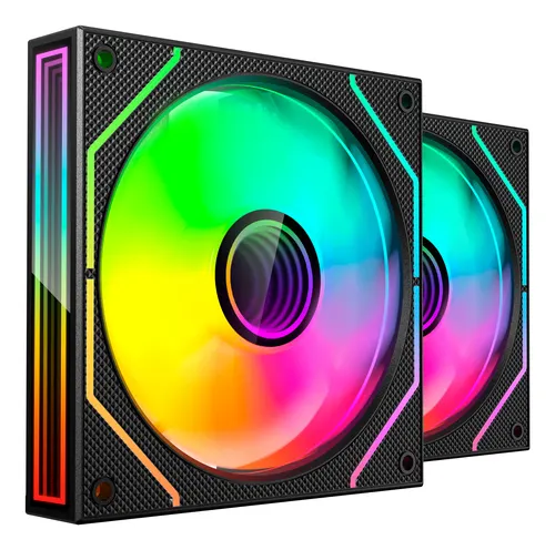 Mars Gaming MF3DPROX2 system chłodzenia komputerów Obudowa komputera Wentylator 12 cm Czarny