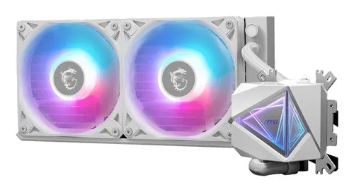 MSI MAG Coreliquid I240 Procesor Chłodnica cieczy all-in-one 12 cm Biały 1 szt.