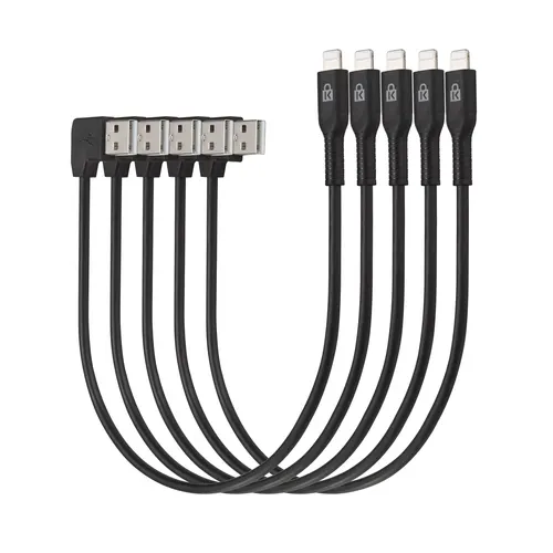 Kensington Kable typu Lightning do szafki dla tabletów z funkcją ładowania i synchronizacji (5 szt)
