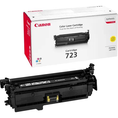 Canon 723Y kaseta z tonerem 1 szt. Oryginalny Żółty