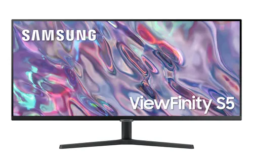 Samsung S50GC monitor komputerowy 86,4 cm (34") 3440 x 1440 px UltraWide Quad HD LCD Czarny