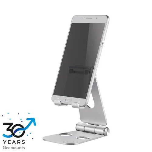 Neomounts DS10-160SL1 uchwyt Uchwyt pasywny Telefon komórkowy/Smartfon Srebrny