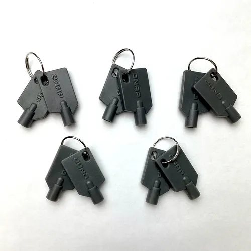 QNAP KEY-02-10PCS części do stojaków Blokowane kluczem