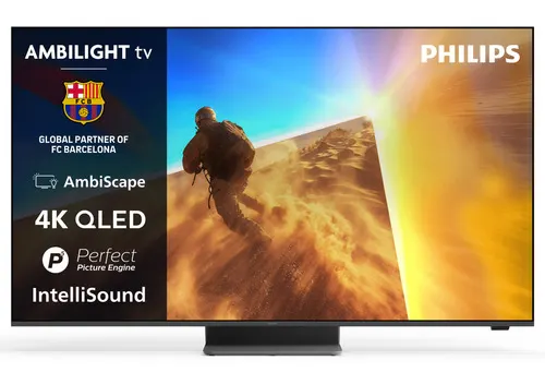 Philips 55PQS8701/12 Telewizor 139,7 cm (55") 4K Ultra HD Smart TV Wi-Fi Czarny