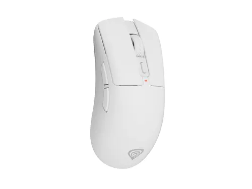 GENESIS Zircon 880 White myszka Gaming Dla praworęcznych RF Wireless + Bluetooth + USB Type-C Optyczny 12000 DPI