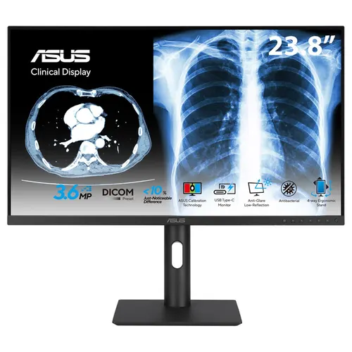 ASUS MH2441A monitor komputerowy 60,5 cm (23.8") 2560 x 1440 px Quad HD LCD Czarny