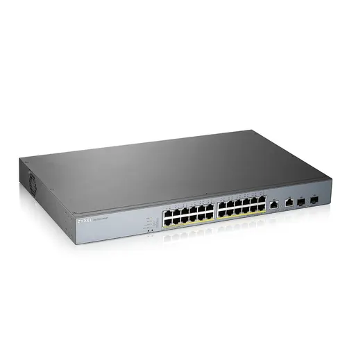 Zyxel GS1350-26HP-EU0101F przełącznik sieciowy Zarządzany L2 Gigabit Ethernet (10/100/1000) Obsługa PoE Szary