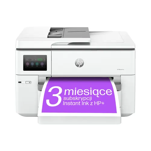 HP OfficeJet Pro 9730e Bezprzewodowe All-in-One W kolorze Drukarka, Instant Ink; Drukowanie dwustronne (537P6B)
