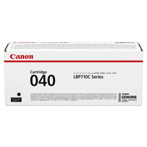 Canon 040 kaseta z tonerem 1 szt. Oryginalny Czarny