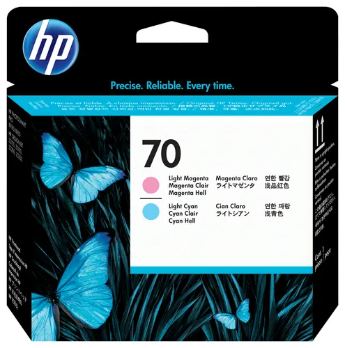 HP Głowica drukująca 70 Designjet: jasnopurpurowy i jasnobłękitny