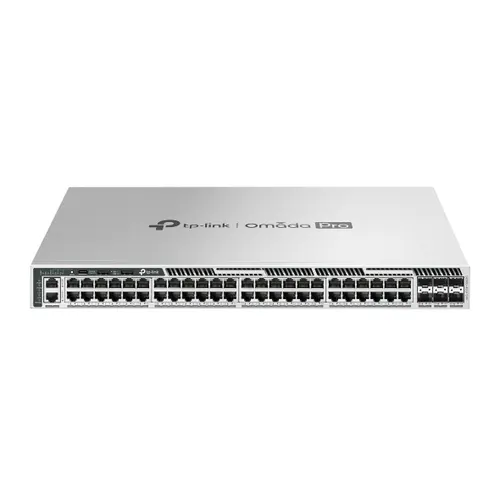 TP-Link S6500-48GP6XF przełącznik sieciowy Zarządzany L3 Gigabit Ethernet (10/100/1000) Obsługa PoE 1U Szary