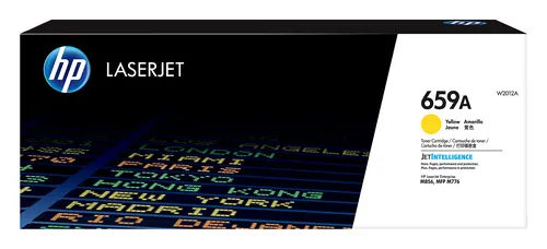 HP LaserJet 659A oryginalny żółty toner