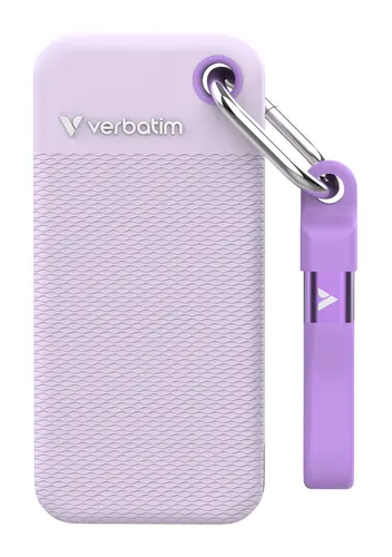 Verbatim Pocket SSD 2 TB USB Type-C 3.2 Gen 2 (3.1 Gen 2) Fioletowy