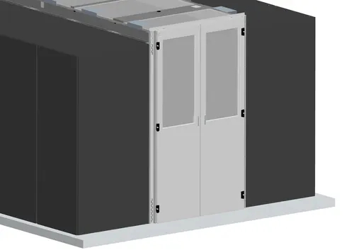 Vertiv Knürr 030291648 części do stojaków Podwójne drzwi
