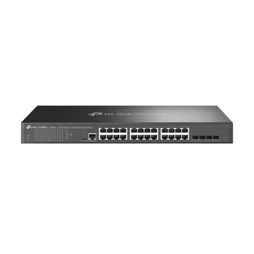 TP-Link Omada SG3428 przełącznik sieciowy Zarządzany L2/L3 Gigabit Ethernet (10/100/1000) 1U Czarny (TL-SG3428)