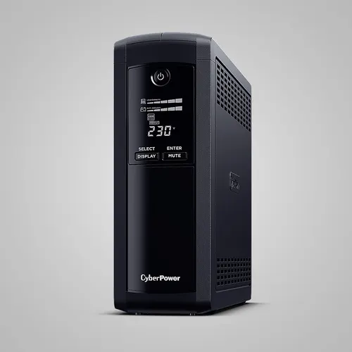 CyberPower Tracer III VP1600ELCD-FR zasilacz UPS Technologia line-interactive 1,6 kVA 900 W 5 x gniazdo sieciowe