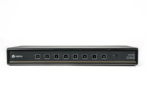 Vertiv SC985DPH-400 przełącznik KVM Możliwości montowania w stelażu Czarny