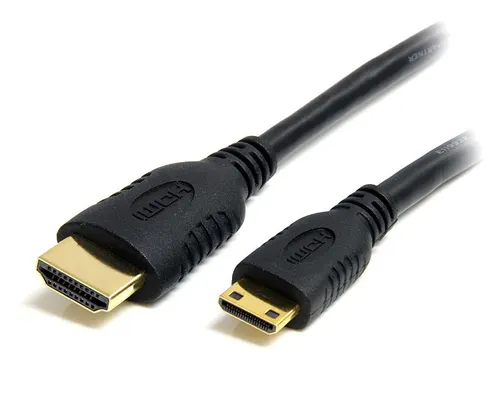 StarTech.com HDACMM1M kabel HDMI 1 m HDMI Typu A (Standard) HDMI Type C (Mini) Czarny