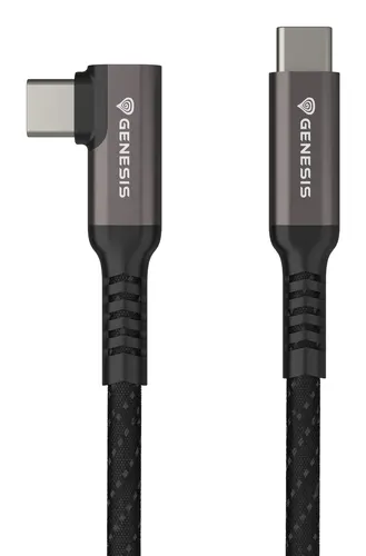 GENESIS VR Cable USB-C M/M 5 m kabel USB USB 3.2 Gen 2 (3.1 Gen 2) USB C 10 Gbit/s Czarny, Szary