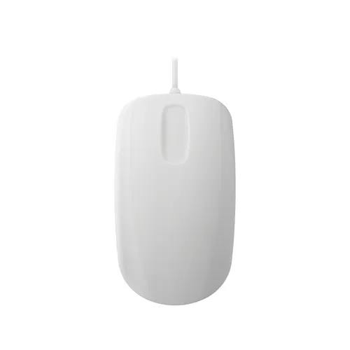 Contour Design Active Key AK-PMH3 myszka Medyczna Oburęczny USB Typu-A Optyczny 1000 DPI, przewodowa USB, biała