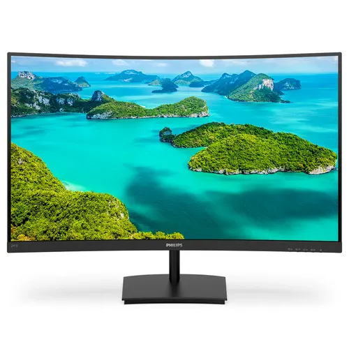 Philips E Line 241E1SCA/00 monitor komputerowy 59,9 cm (23.6") 1920 x 1080 px Full HD LCD Czarny