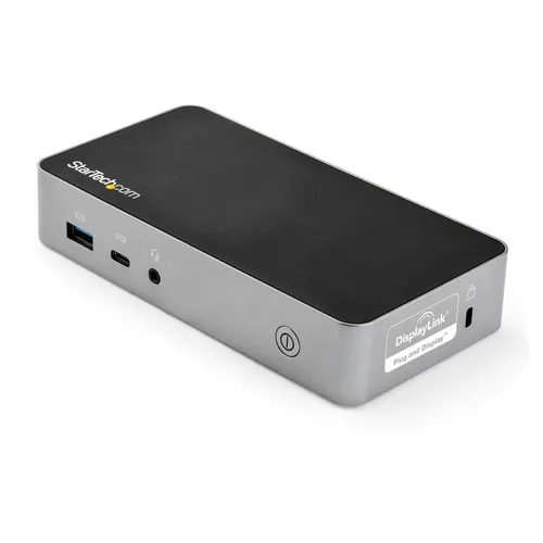 StarTech.com DK30CHHPDEU stacja dokująca Przewodowa USB 3.2 Gen 1 (3.1 Gen 1) Type-C Czarny, Srebrny
