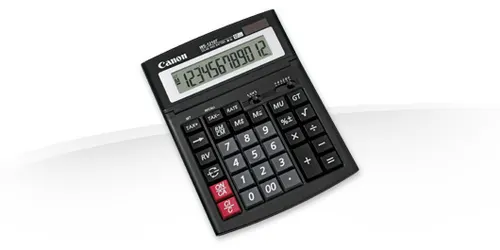 Canon WS-1210T kalkulator Desktop Wyświetlacz kalkulatora Czarny