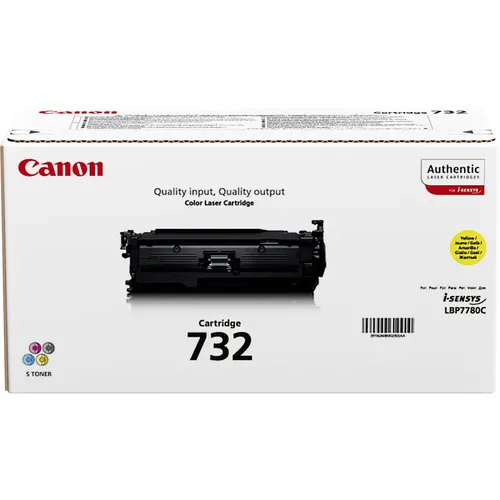 Canon 732Y kaseta z tonerem 1 szt. Oryginalny Żółty