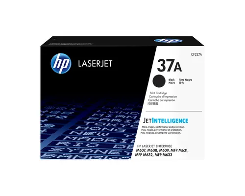 HP 37A oryginalny wkład z czarnym tonerem LaserJet