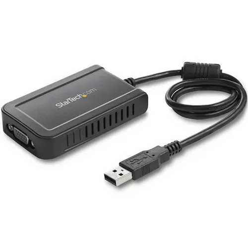 StarTech.com USB2VGAE3 zewnętrzna karta graficzna usb 1920 x 1200 px Czarny